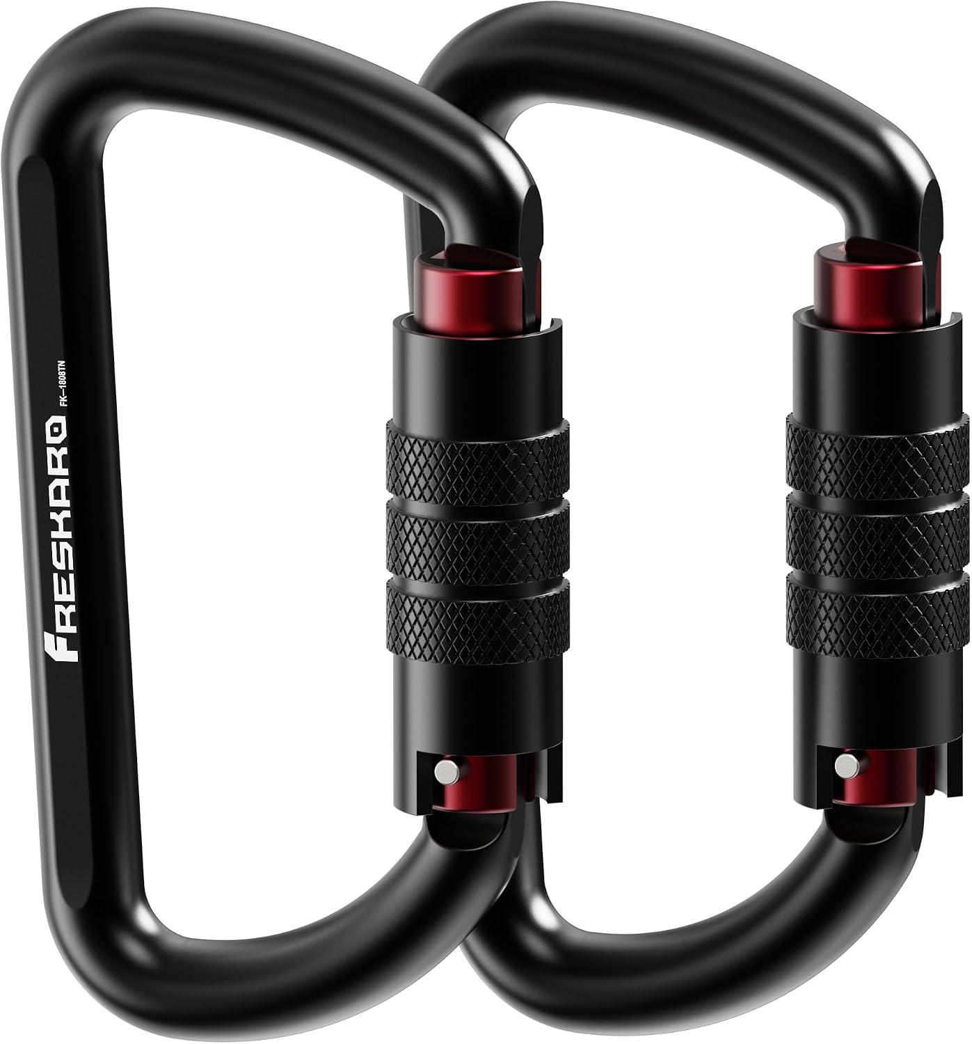 FresKaro 3-inch 12kN Auto Locking Carabiner